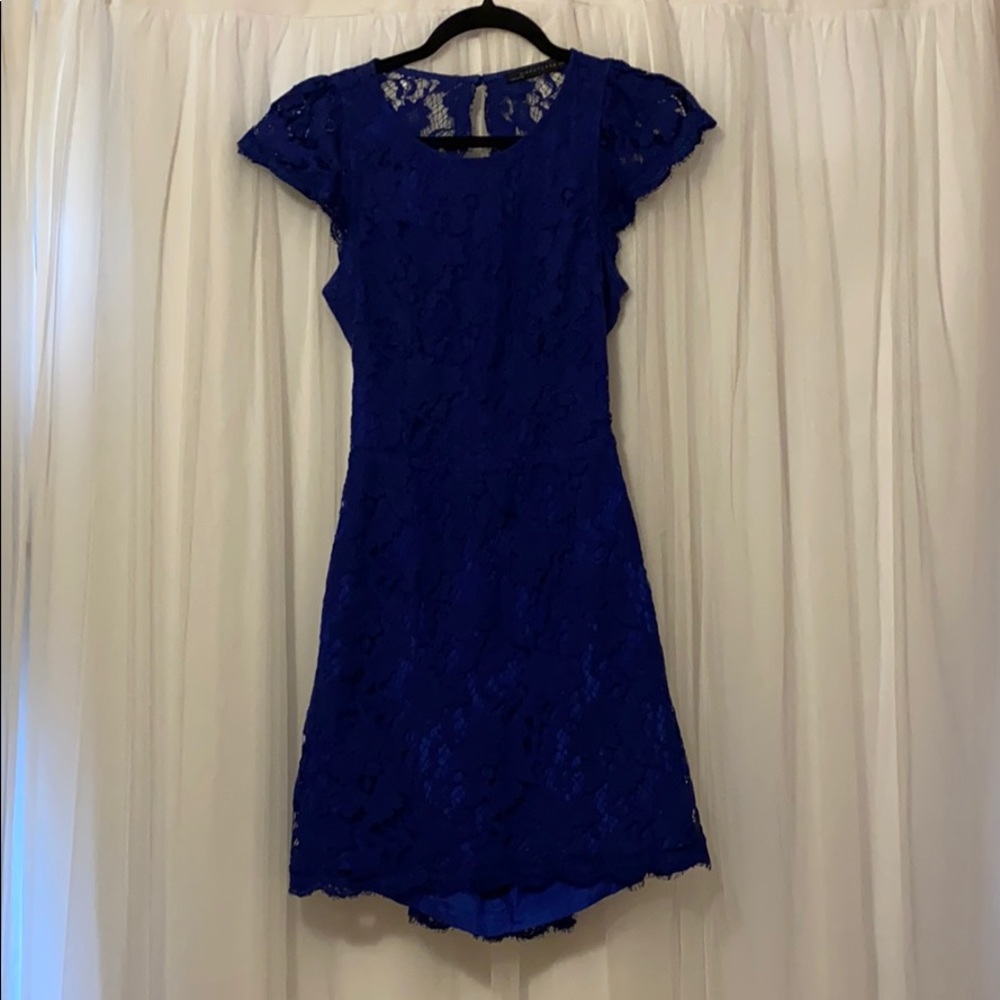 Blue Lace Dress